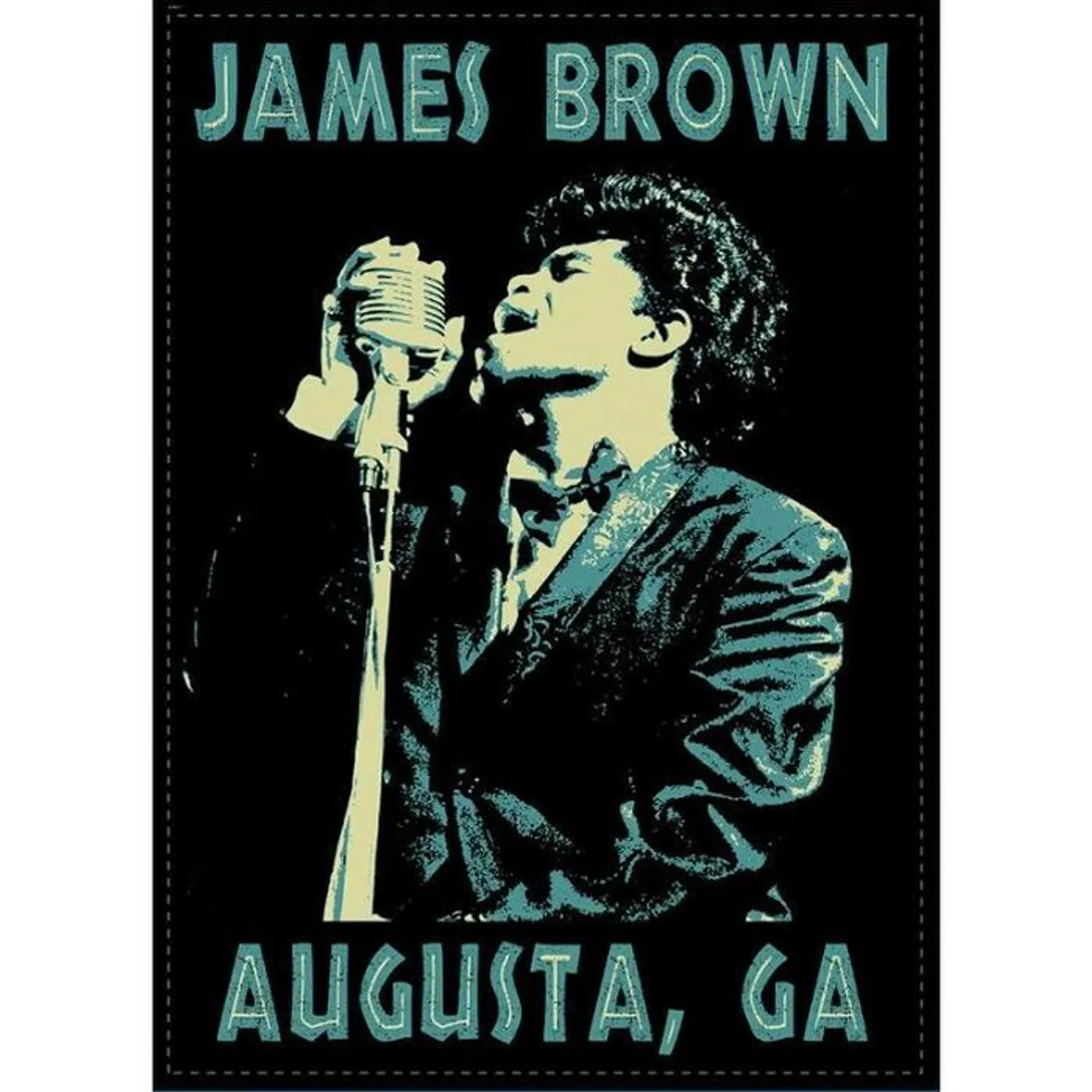 James Brown Augusta Magnet