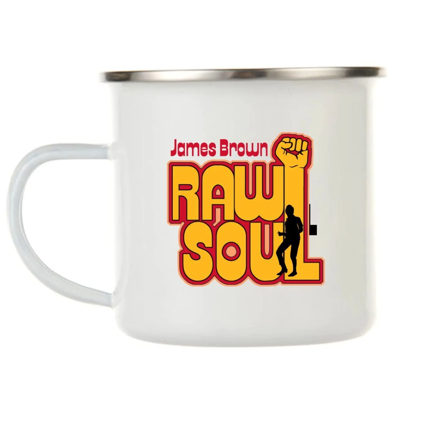 James Brown Raw Soul Camping Mug