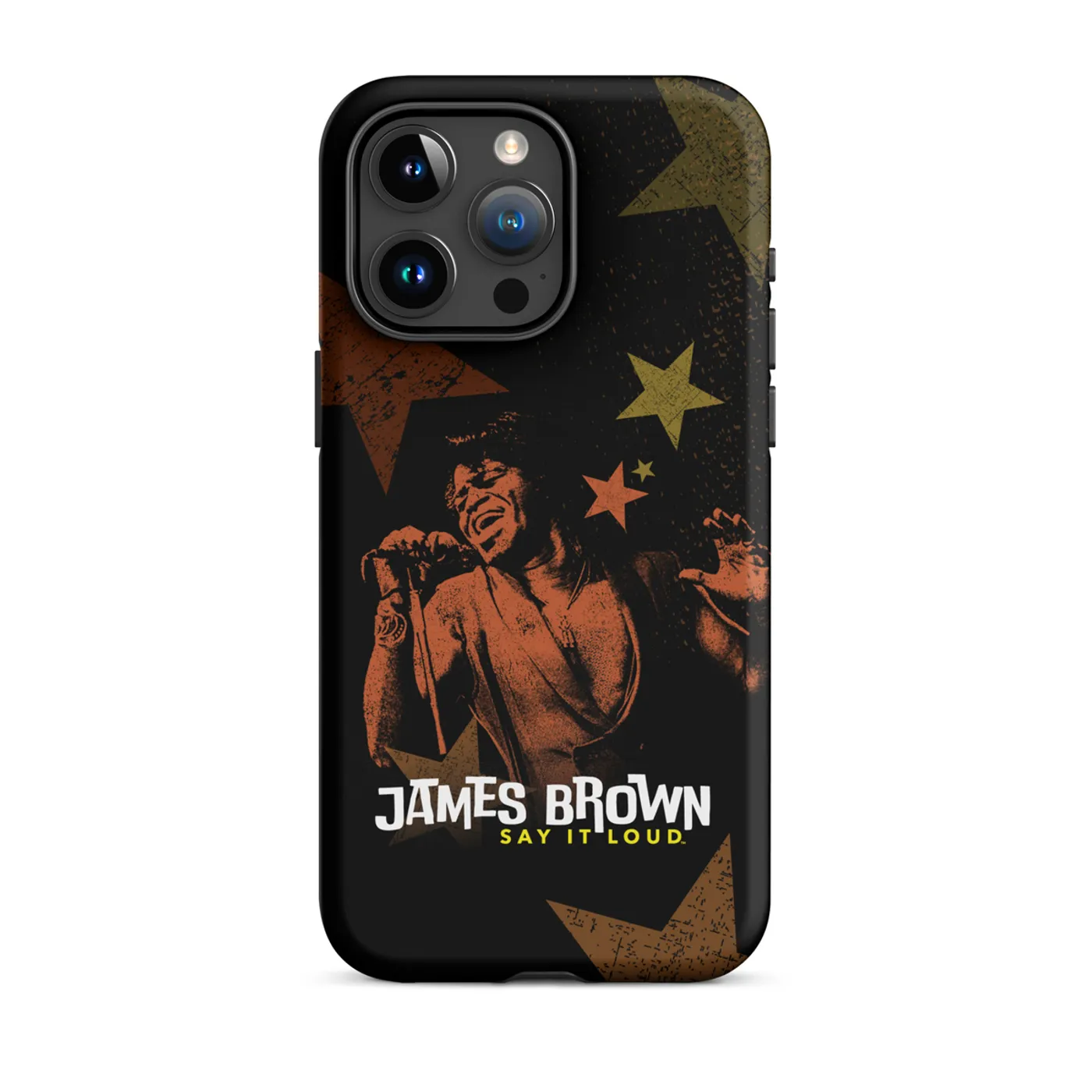James Brown Say It Loud Stars iPhone Case