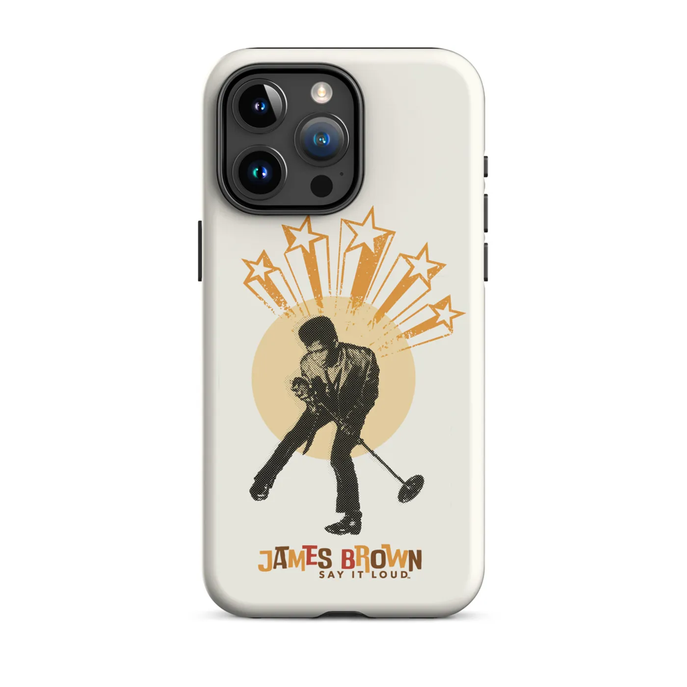 James Brown Say It Loud Crooner iPhone Case