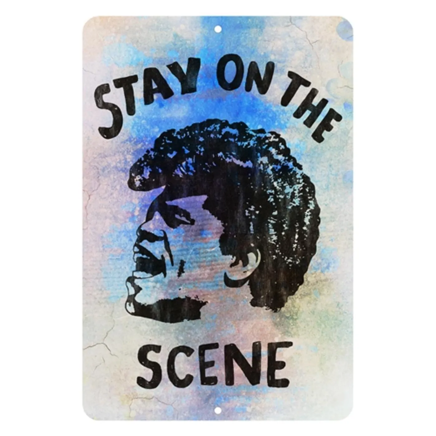 James Brown Stay On The Scene Aluminum Sign