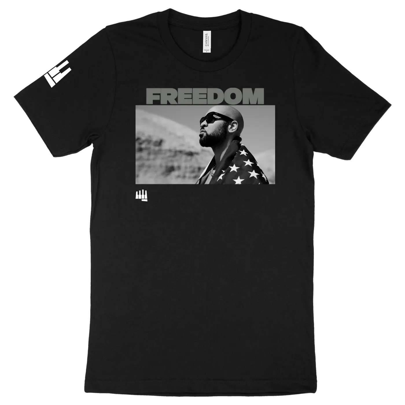 BLKBOK Freedom Black Tee