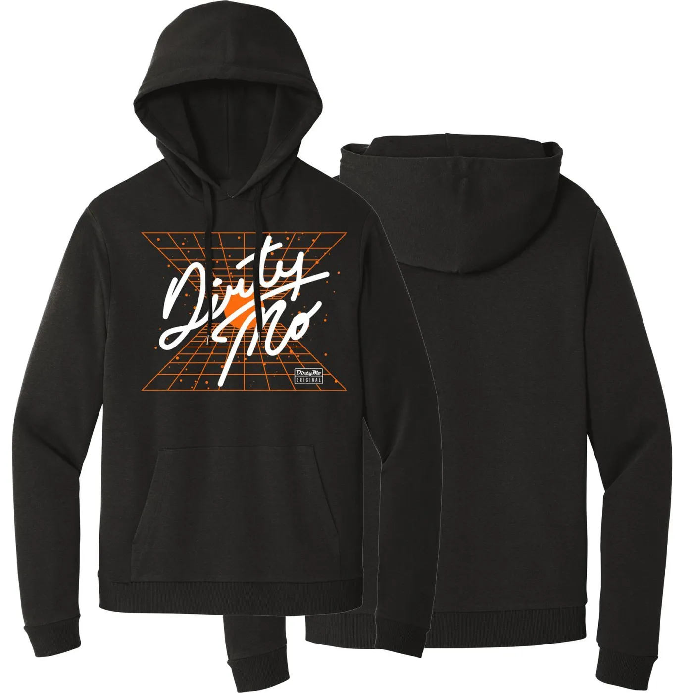 Dirty Mo Media Black Star Field Hoodie