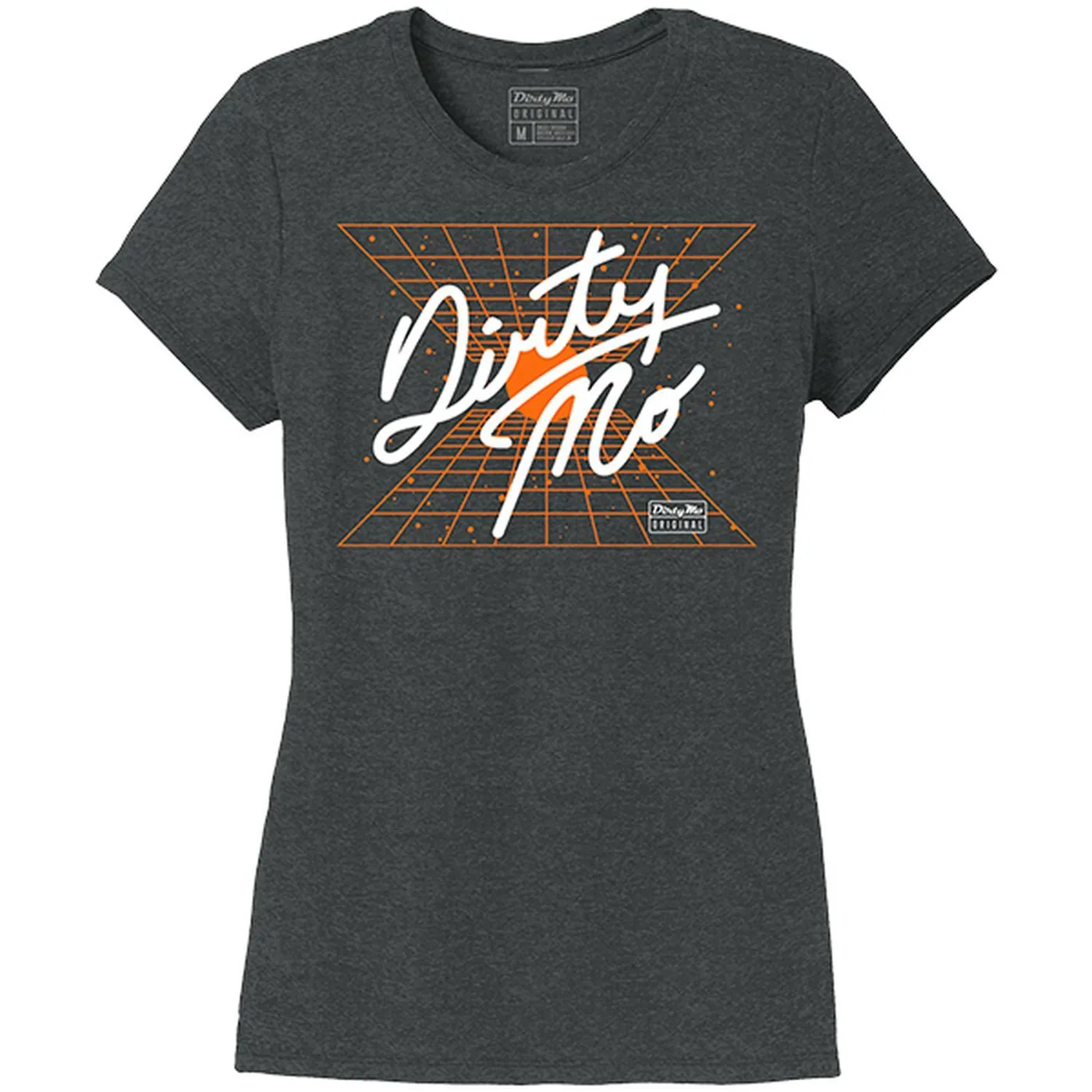 Dirty Mo Media Women's Black Star Field T-shirt