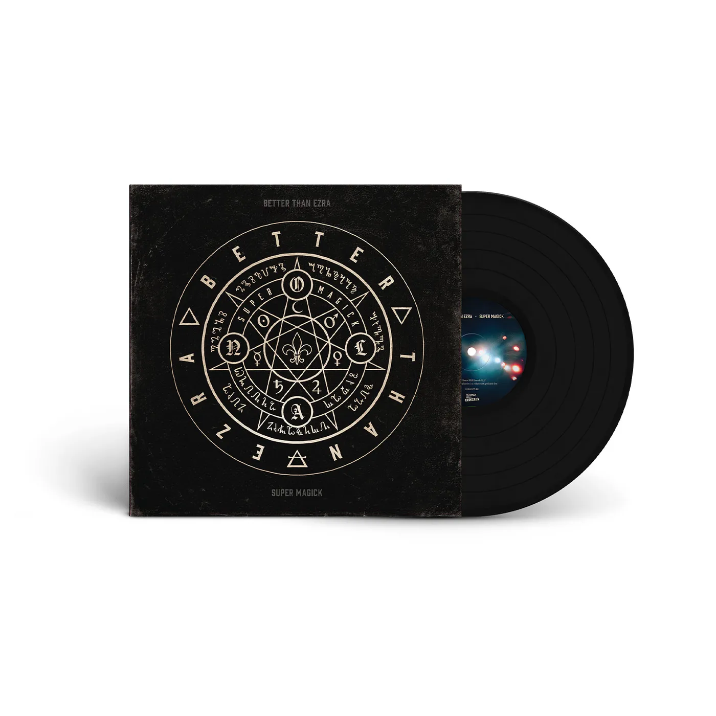 Better Than Ezra Super Magick Black Vinyl