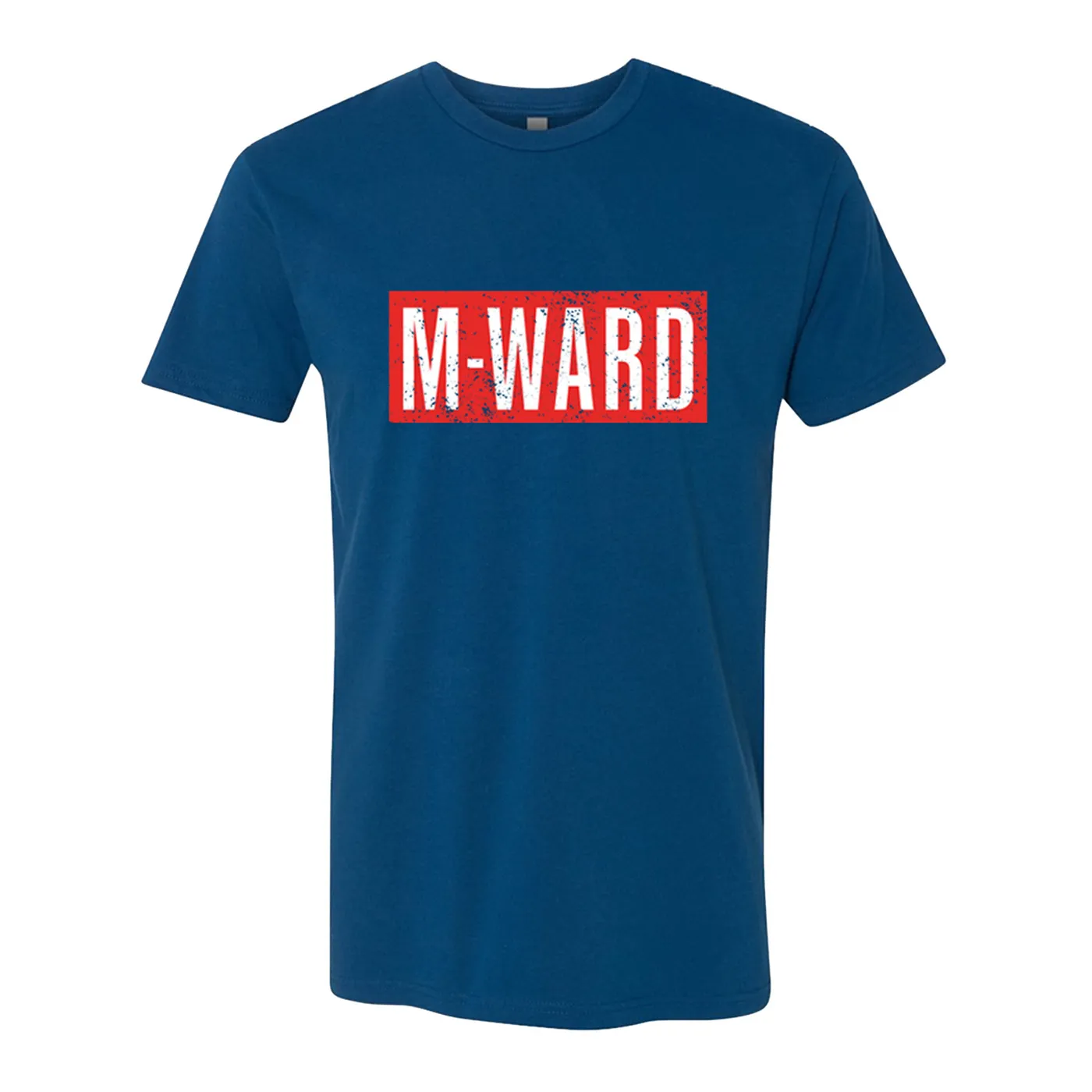 M. Ward Red White Logo Tee