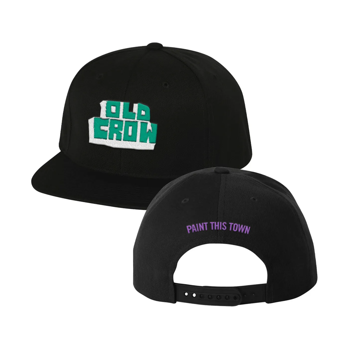 Old Crow Medicine Show Paint This Town Snapback Cap