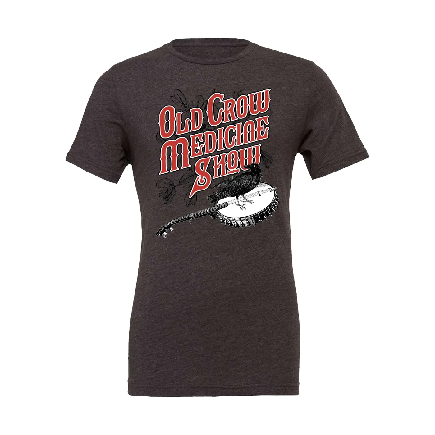Old Crow Medicine Show Banjo Tee - Charcoal