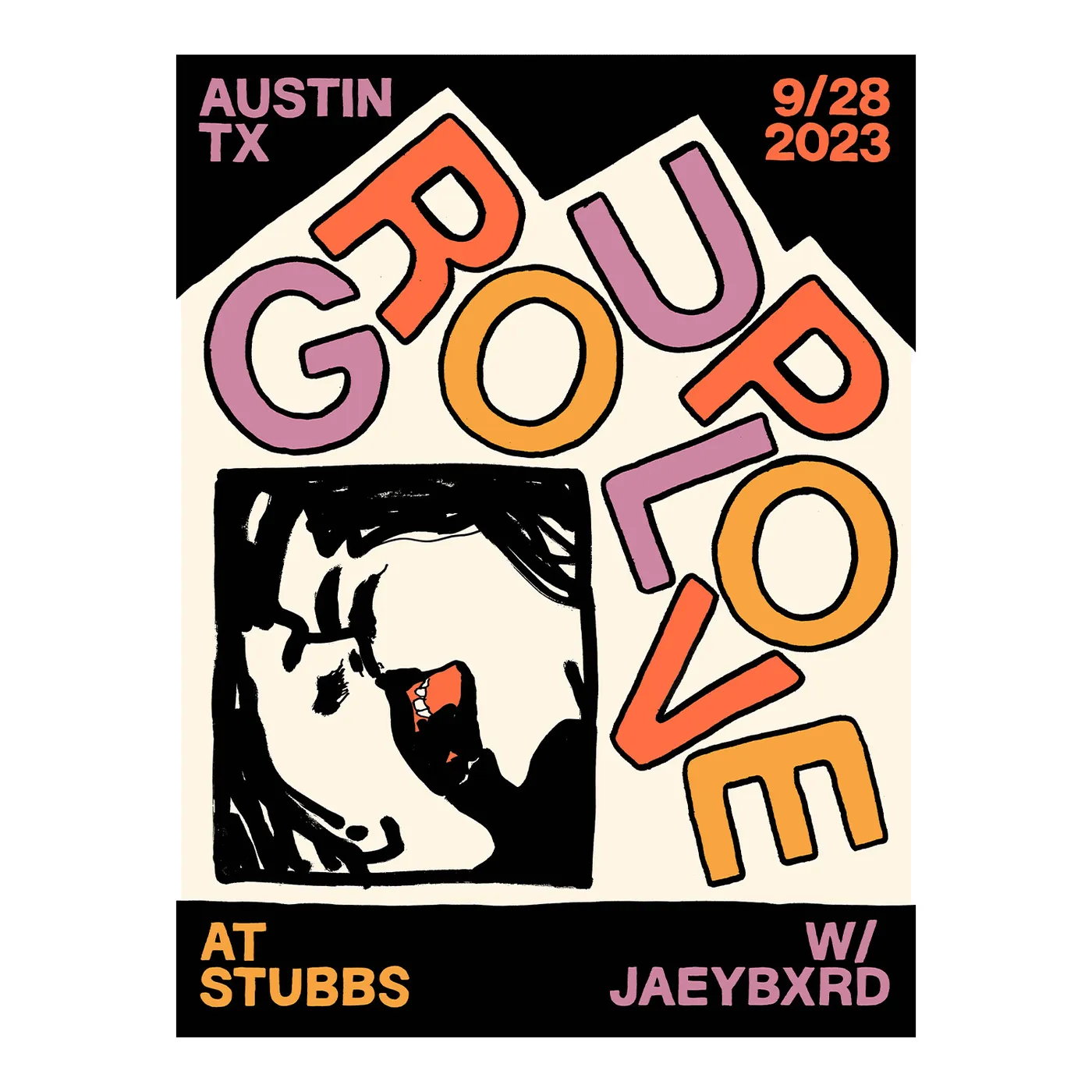 GROUPLOVE Austin Stubbs 2023 Poster