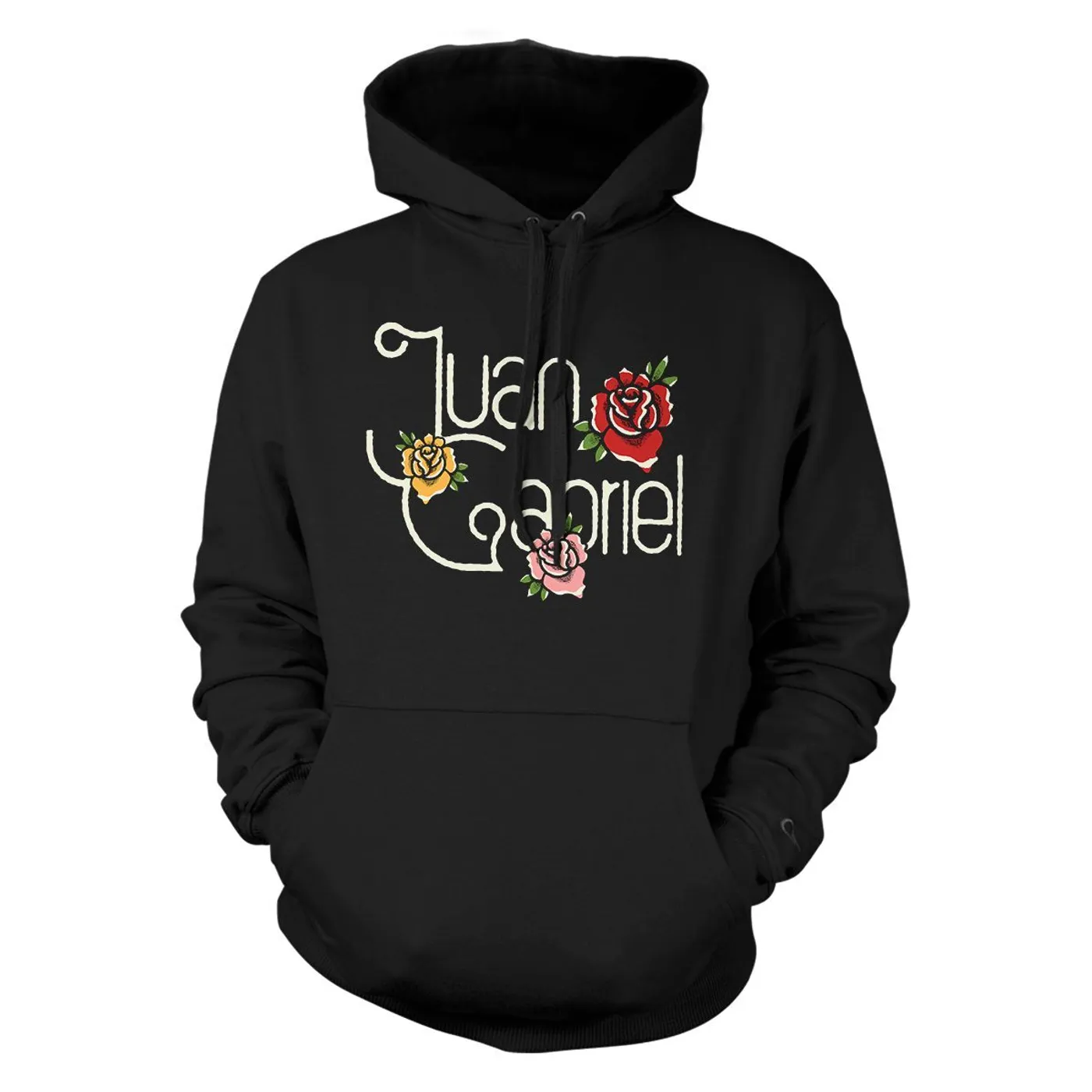 Juan Gabriel Roses Black Pullover Hoodie