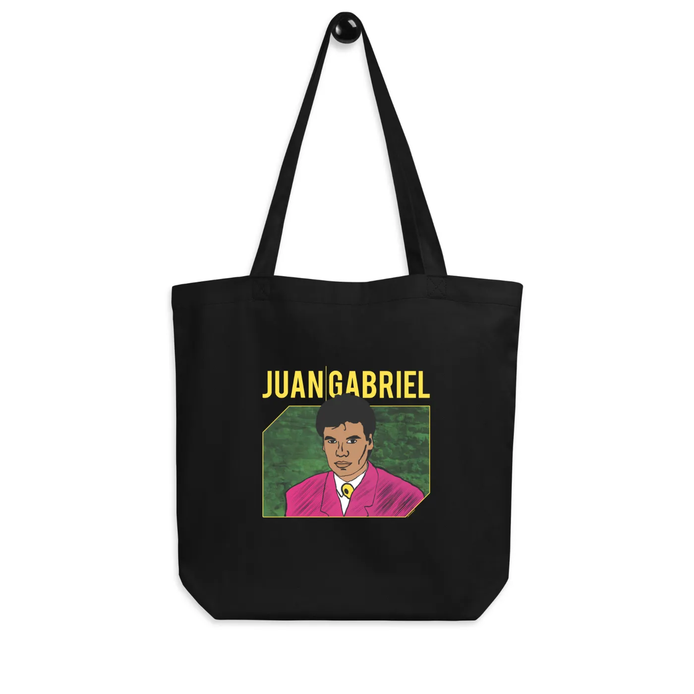 Juan Gabriel Pink Jacket Portrait Tote
