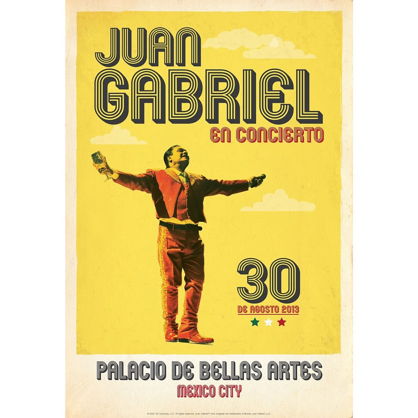 Juan Gabriel Live in Mexico City Print