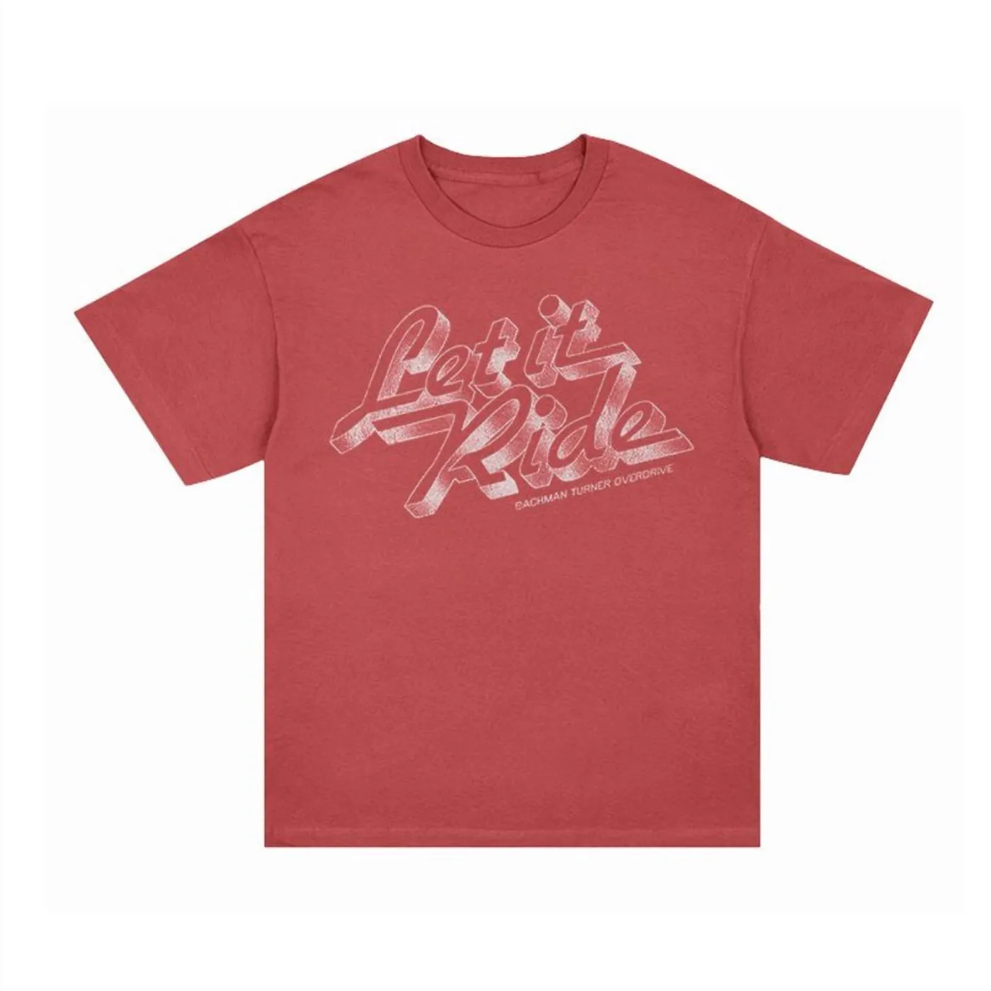 Bachman-Turner Overdrive Script Let It Ride T-Shirt
