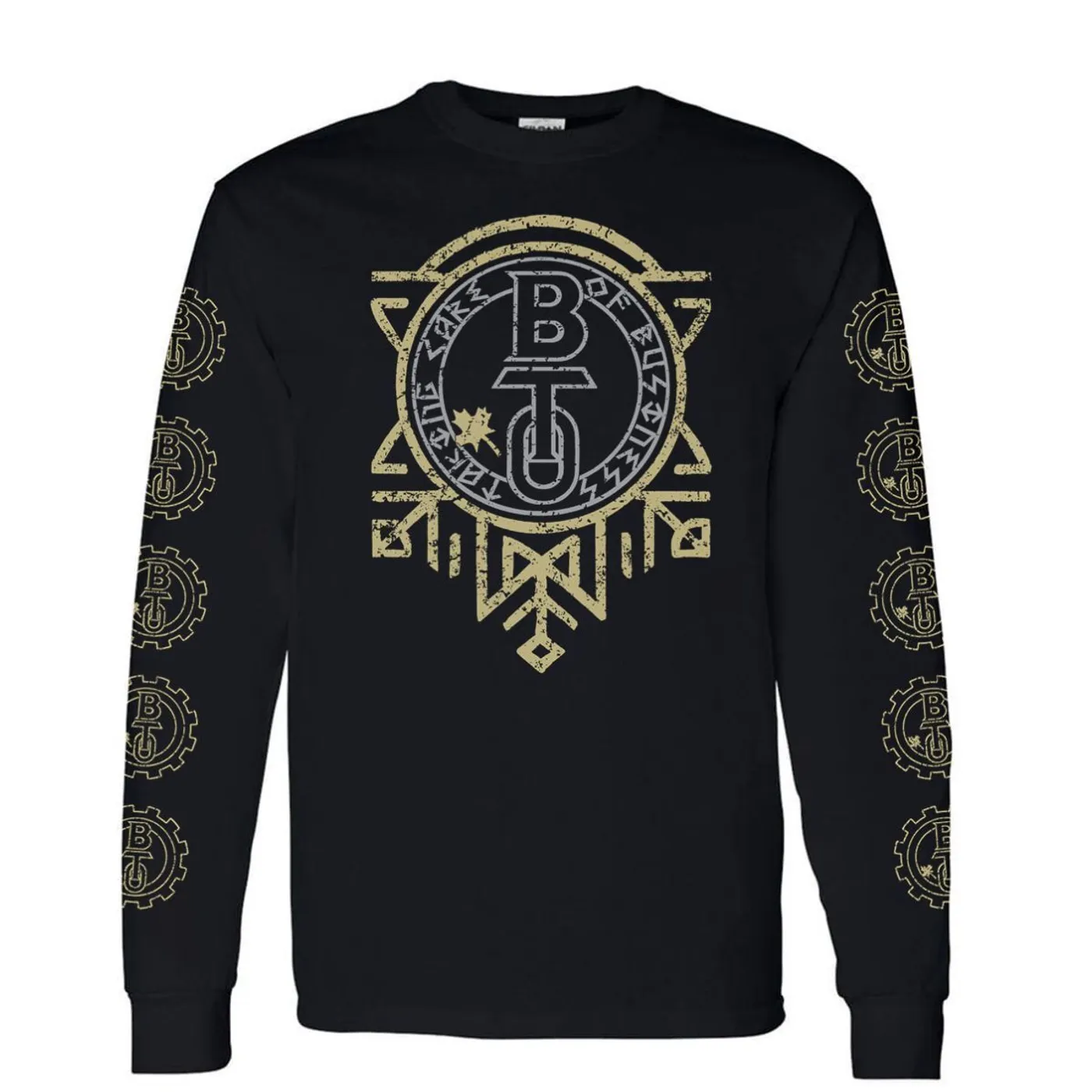 Bachman-Turner Overdrive Runes Long Sleeve T-Shirt