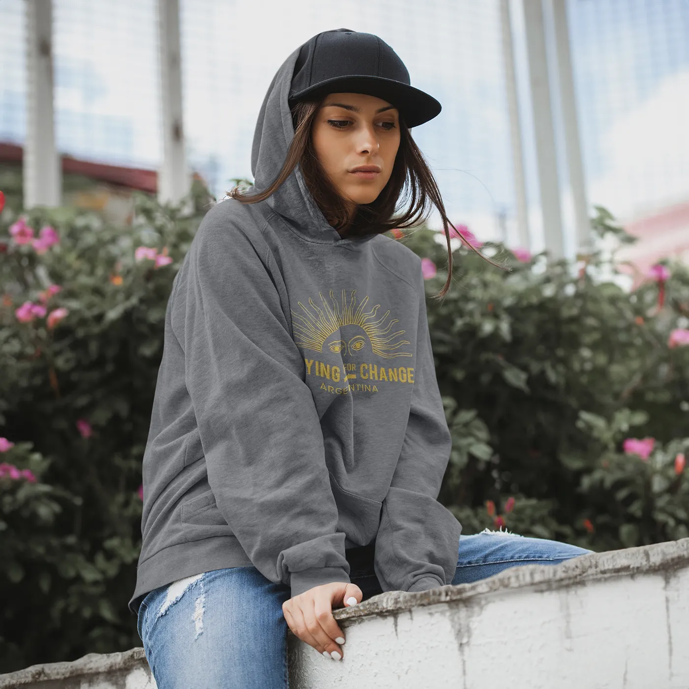 Playing For Change Argentinian Sun Logo Pullover Fleece