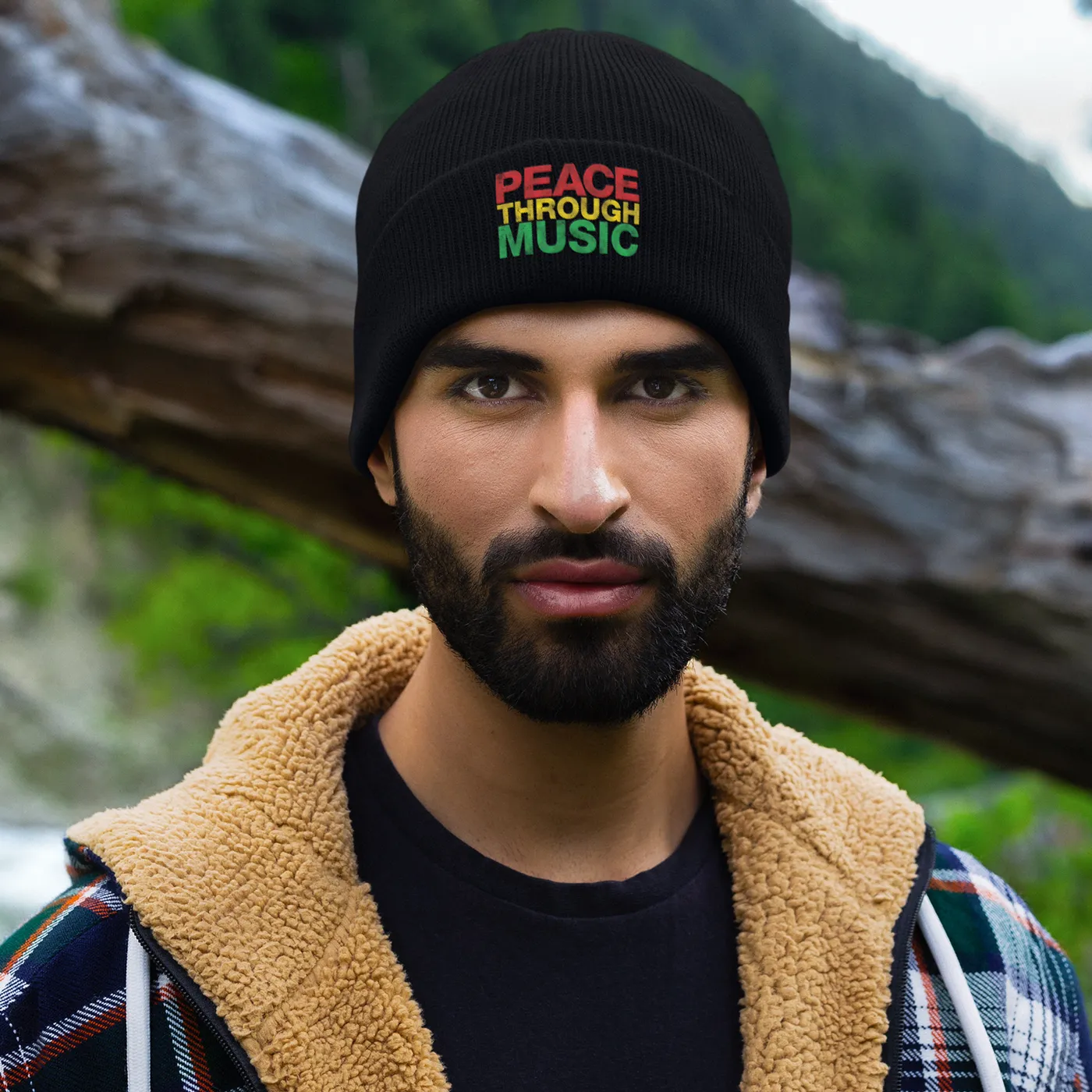 Playing For Change Peace Through Music Cuffed Beanie