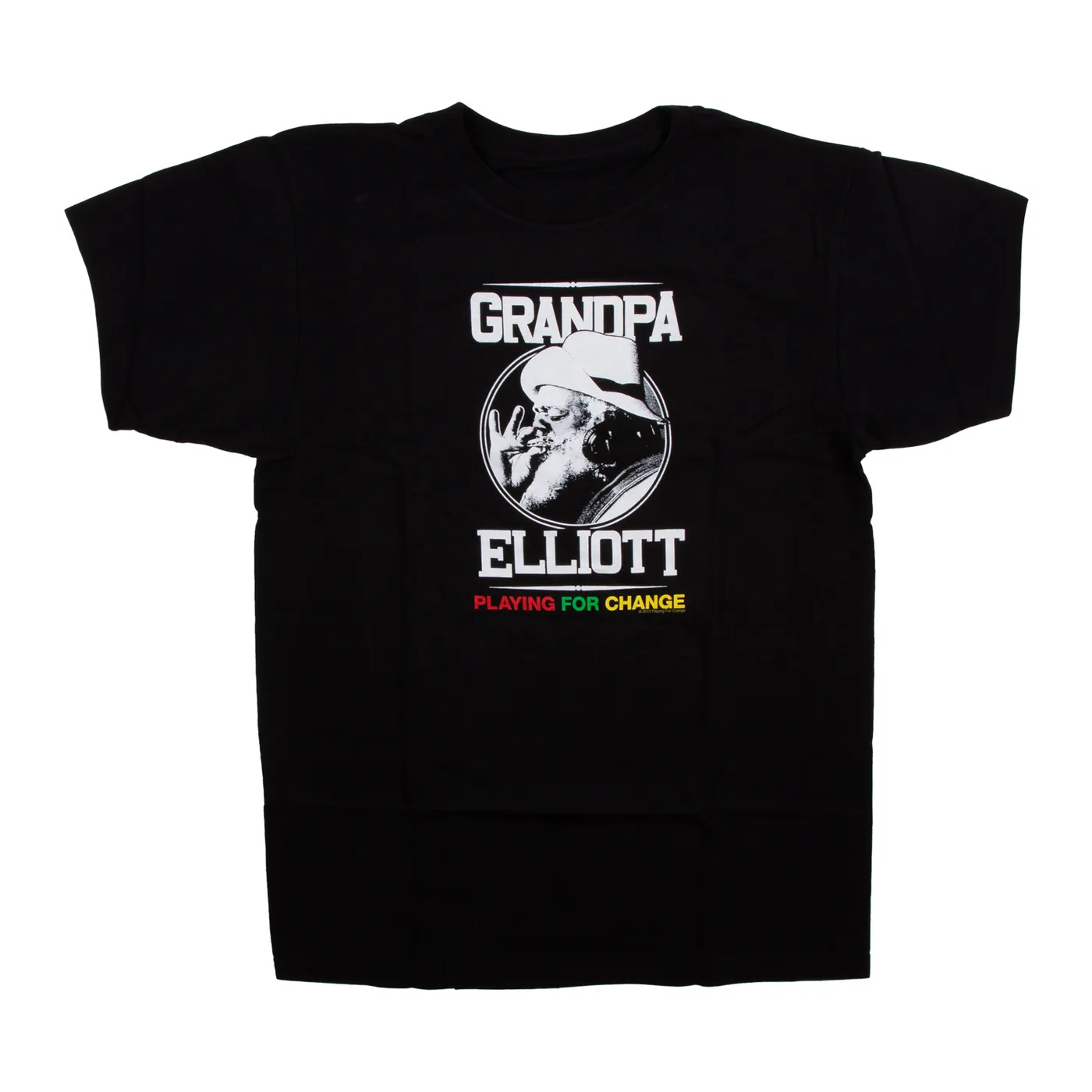 Playing For Change Grandpa Elliott "Harmonica" T-Shirt