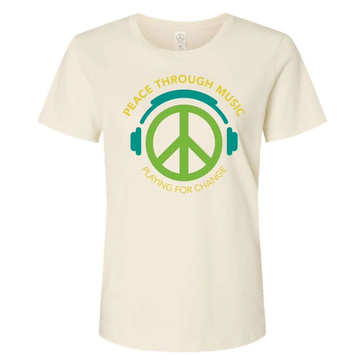 Playing For Change Women's Peace Headphones T-Shirt