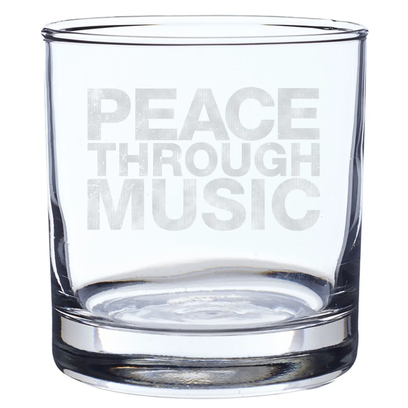 Playing For Change Peace Through Music Laser Engraved Rocks Glass