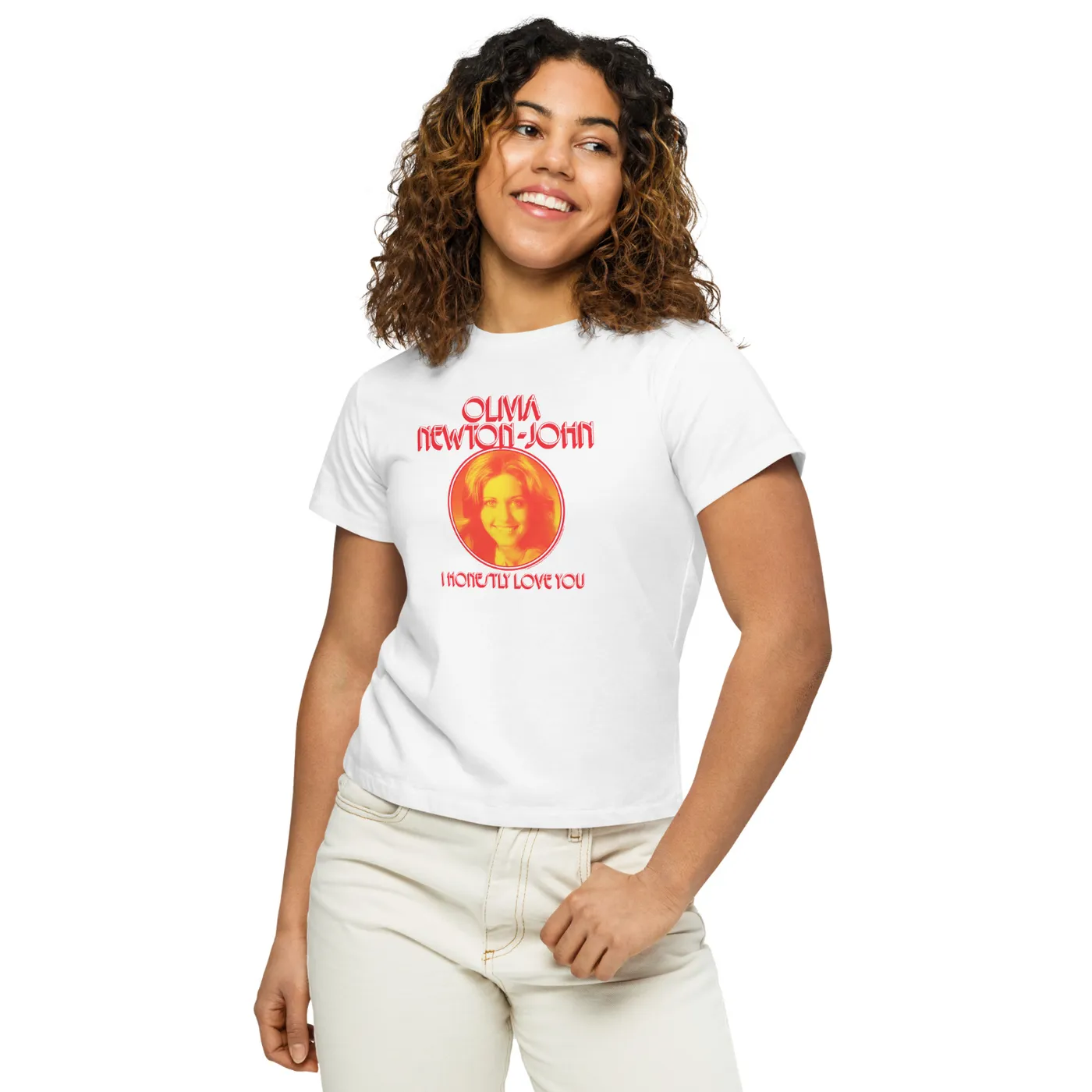 Olivia Newton-John I Honestly Love You Women's T-Shirt