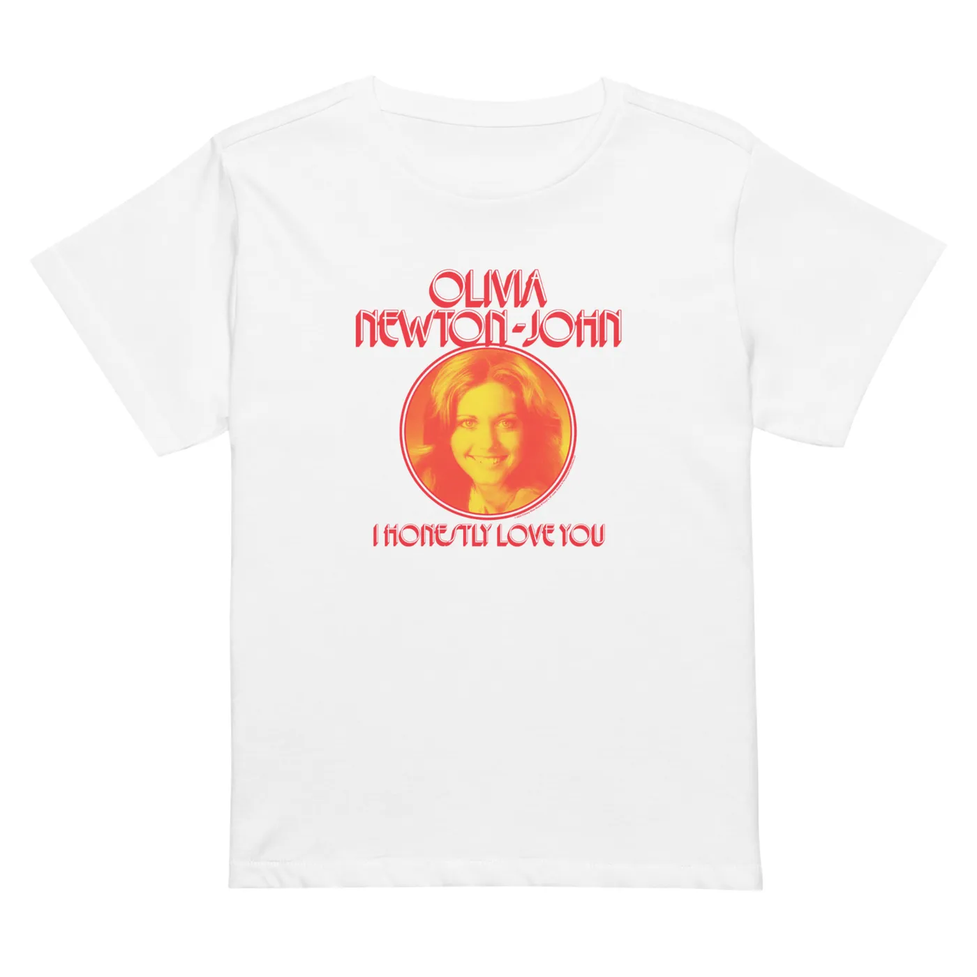 Olivia Newton-John I Honestly Love You Women's T-Shirt