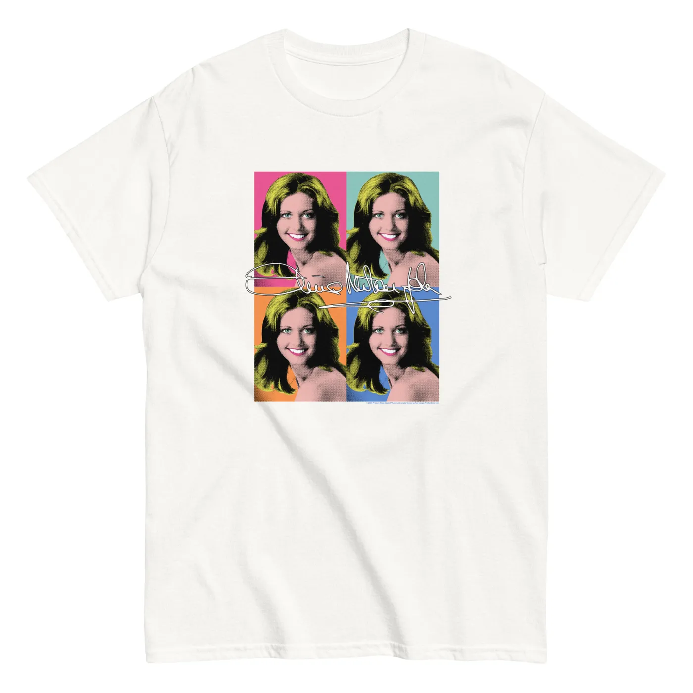 Olivia Newton-John Pop Art T-Shirt