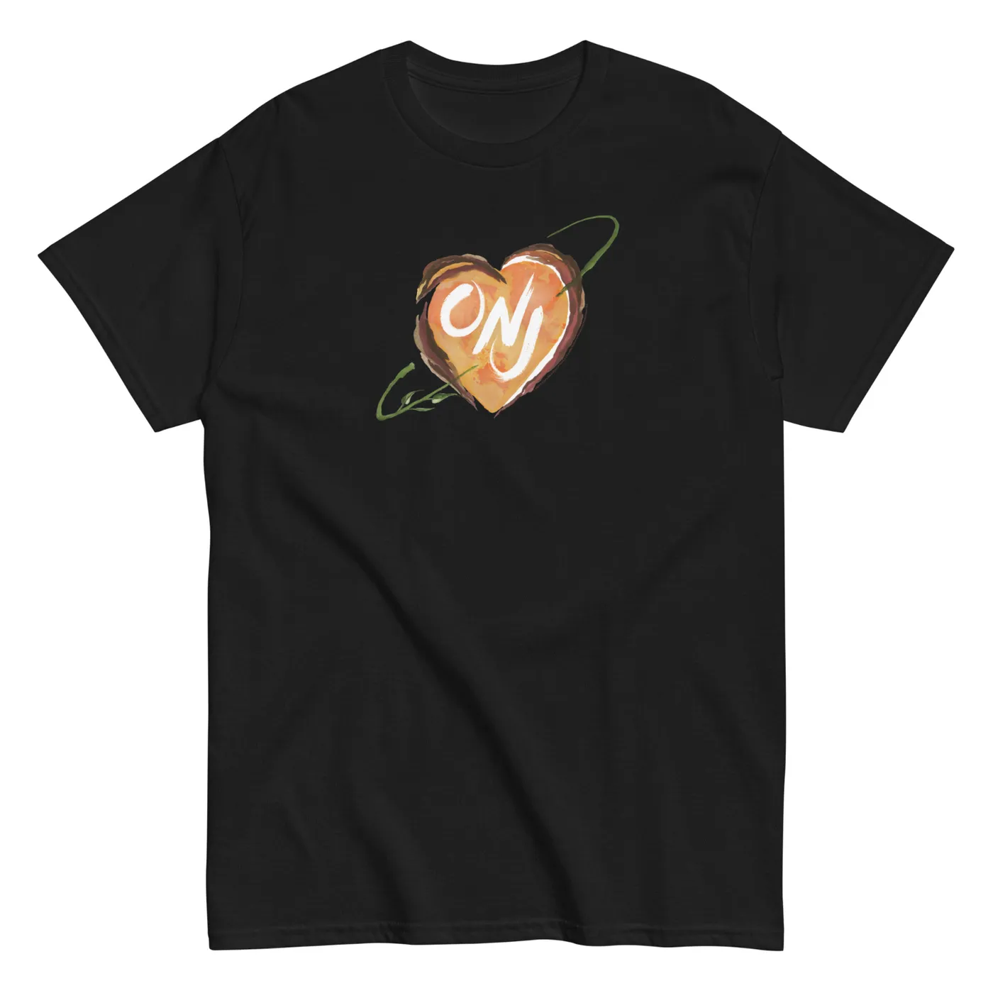 Olivia Newton-John ONJ Heart Logo T-Shirt