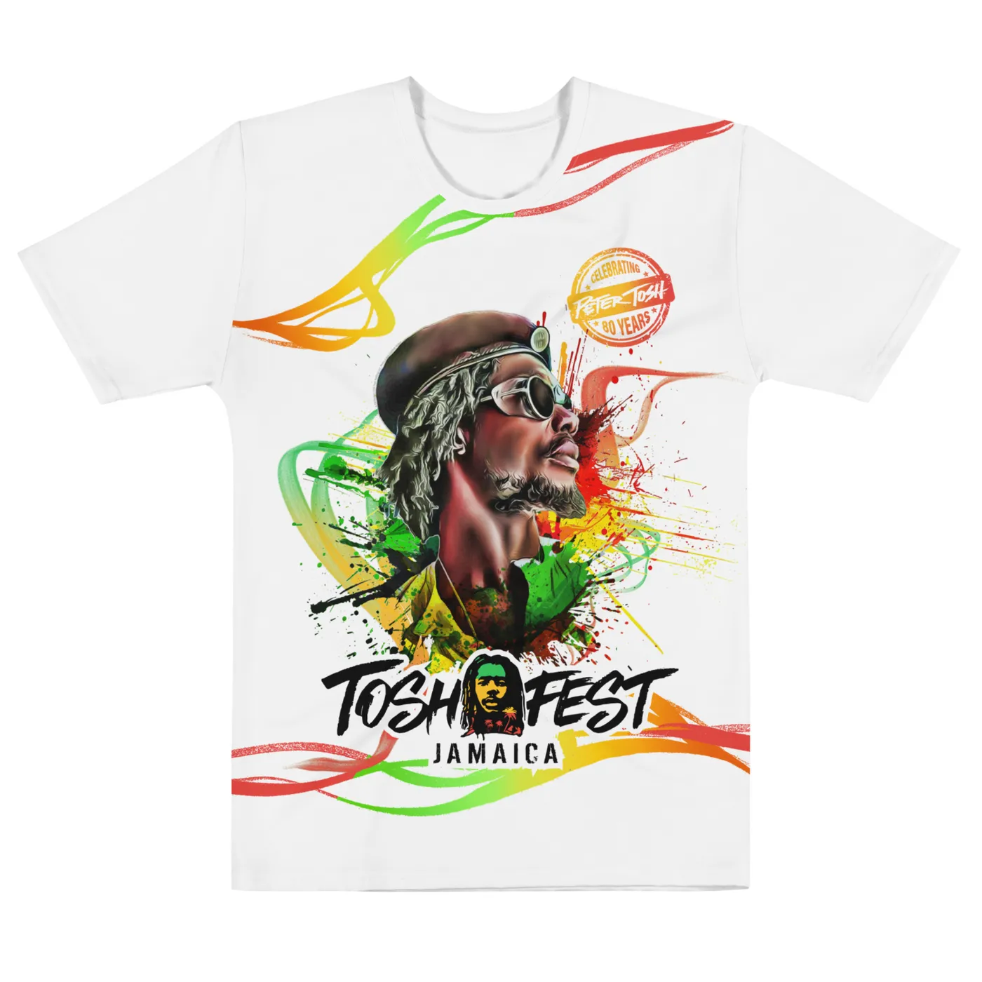 Peter Tosh Limited Edition Tosh Fest Smoke T-Shirt