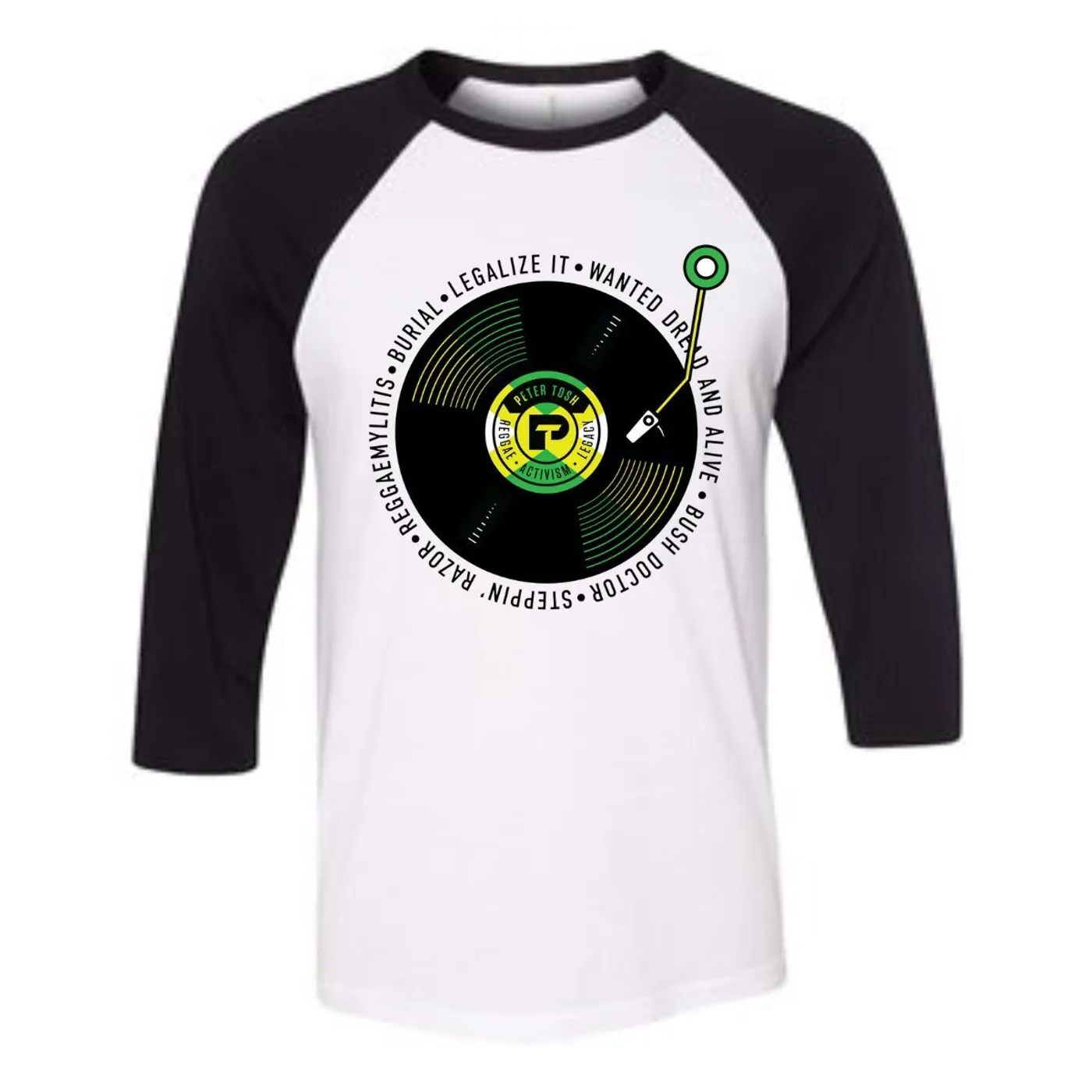 Peter Tosh On The Decks Raglan