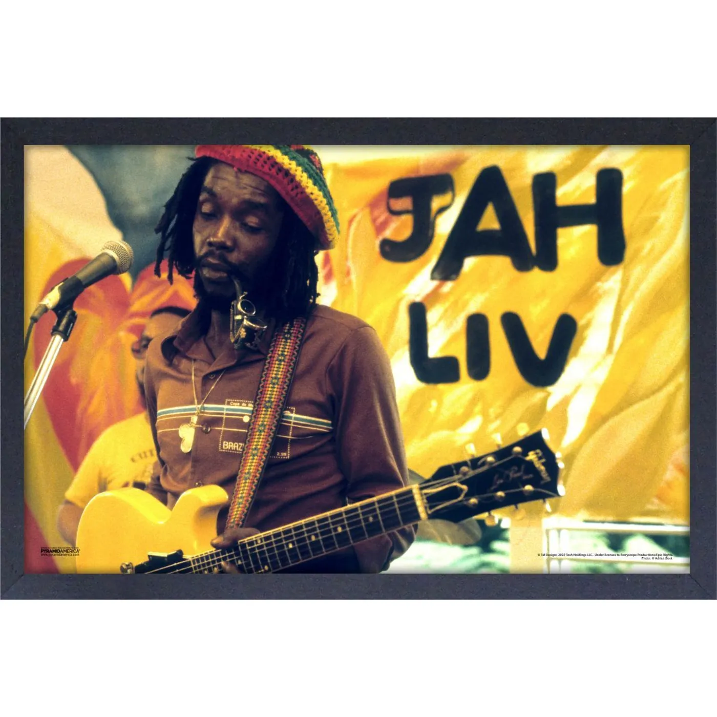 Peter Tosh Jah Liv 11x17 Framed Print