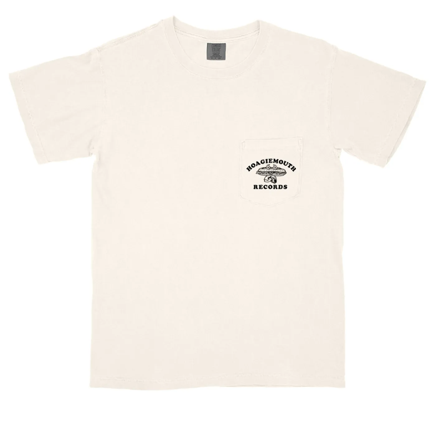 Amos Lee Hoagiemouth Records White Pocket Tee