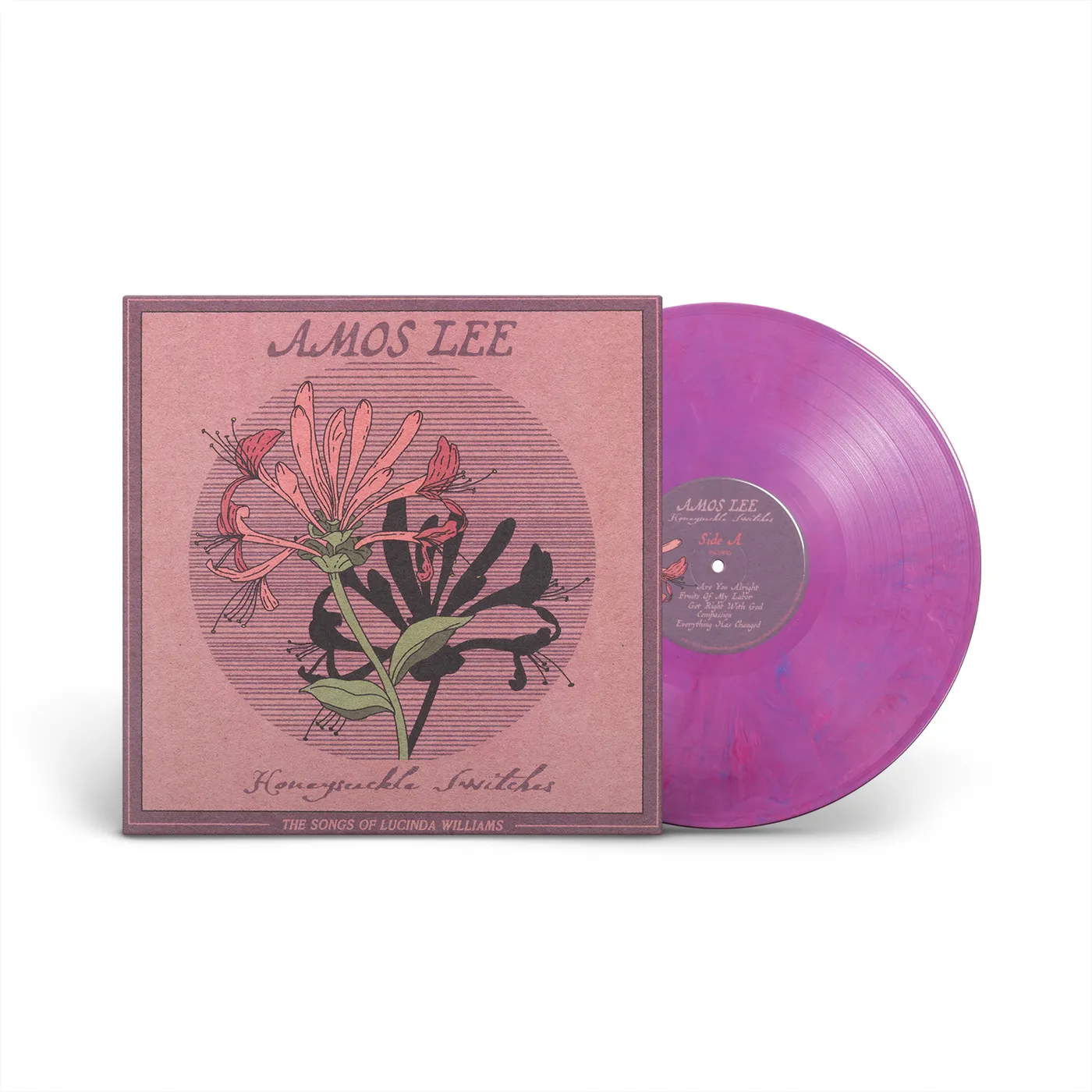 Amos Lee Honeysuckle Switches: The Songs Of Lucinda Williams (Dragonfruit Vinyl)