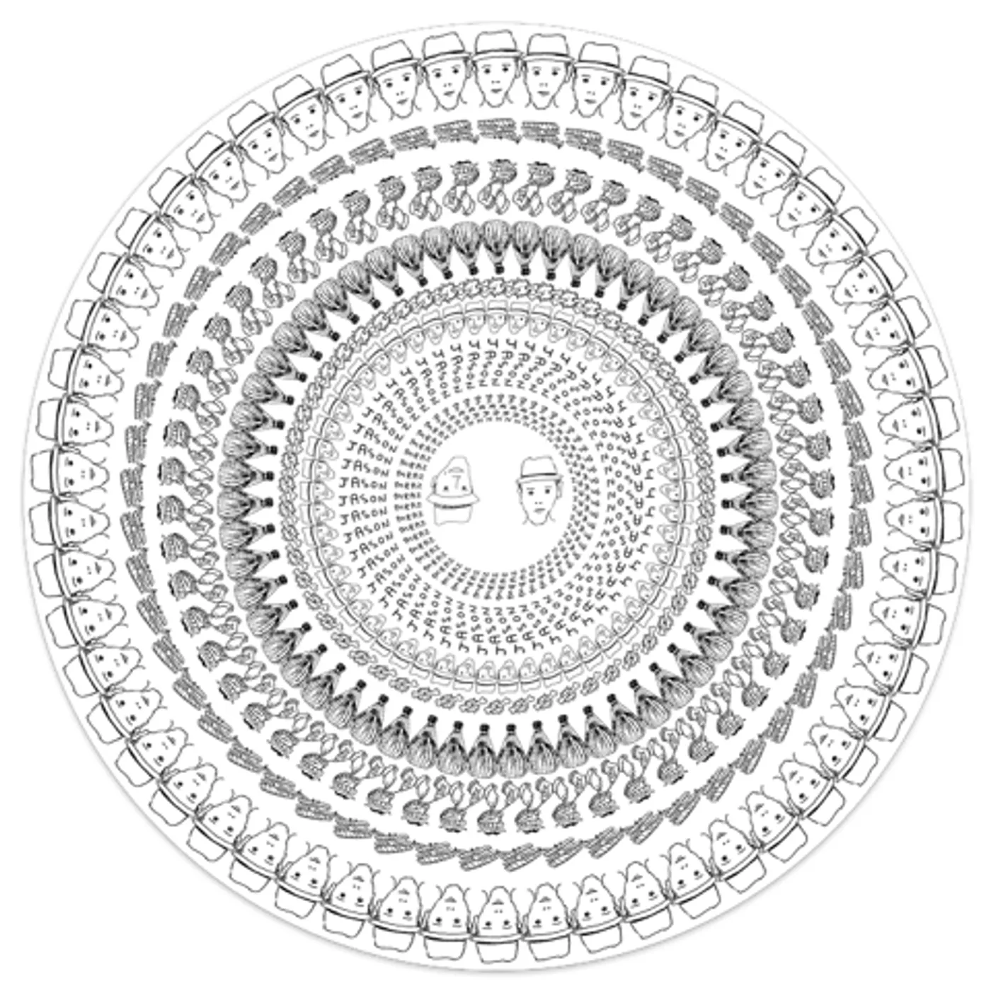 Jason Mraz WSWDWST Double Face Slipmat 2023