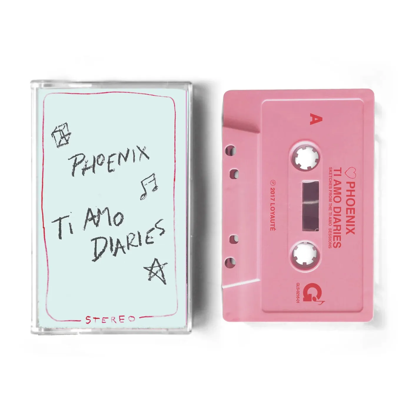 Phoenix Ti Amo Diaries Cassette