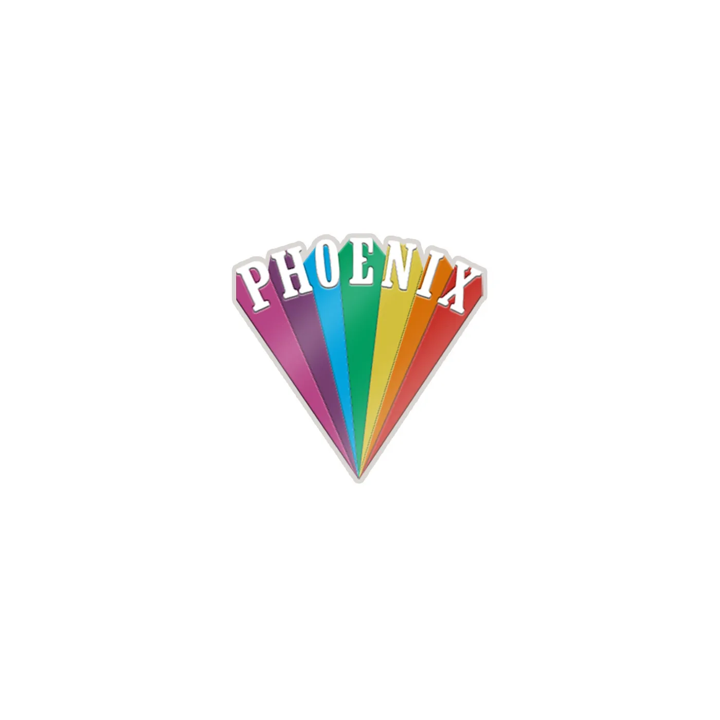 Phoenix Rainbow Pin
