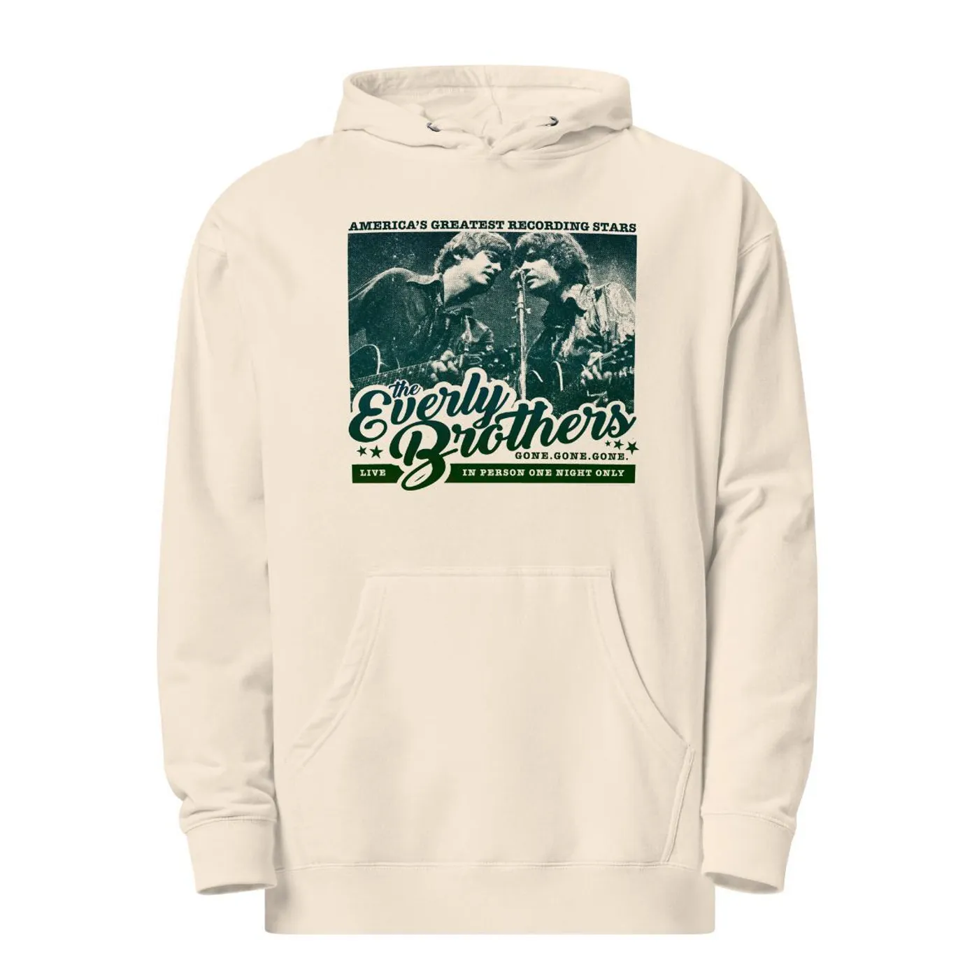 The Everly Brothers America's Greatest Recording Stars Hoodie