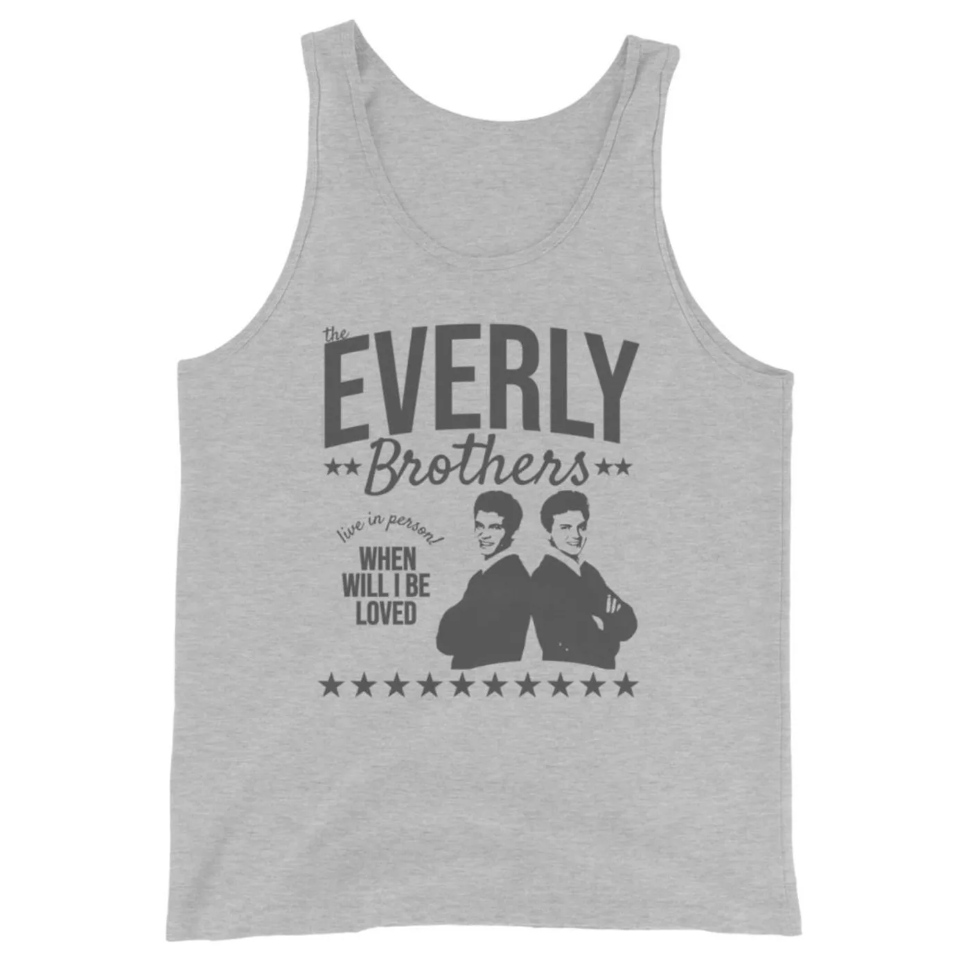 The Everly Brothers When Will I Be Loved Tank Top