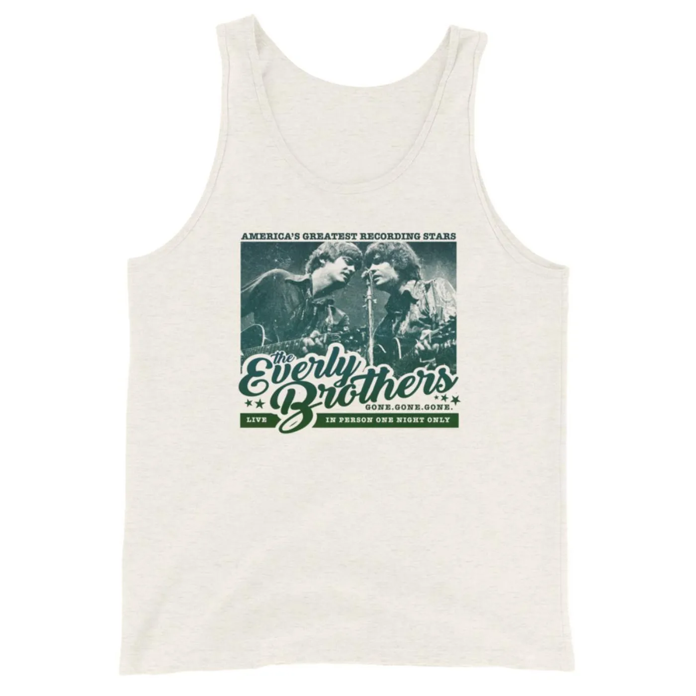 The Everly Brothers America's Greatest Recording Stars Tank Top