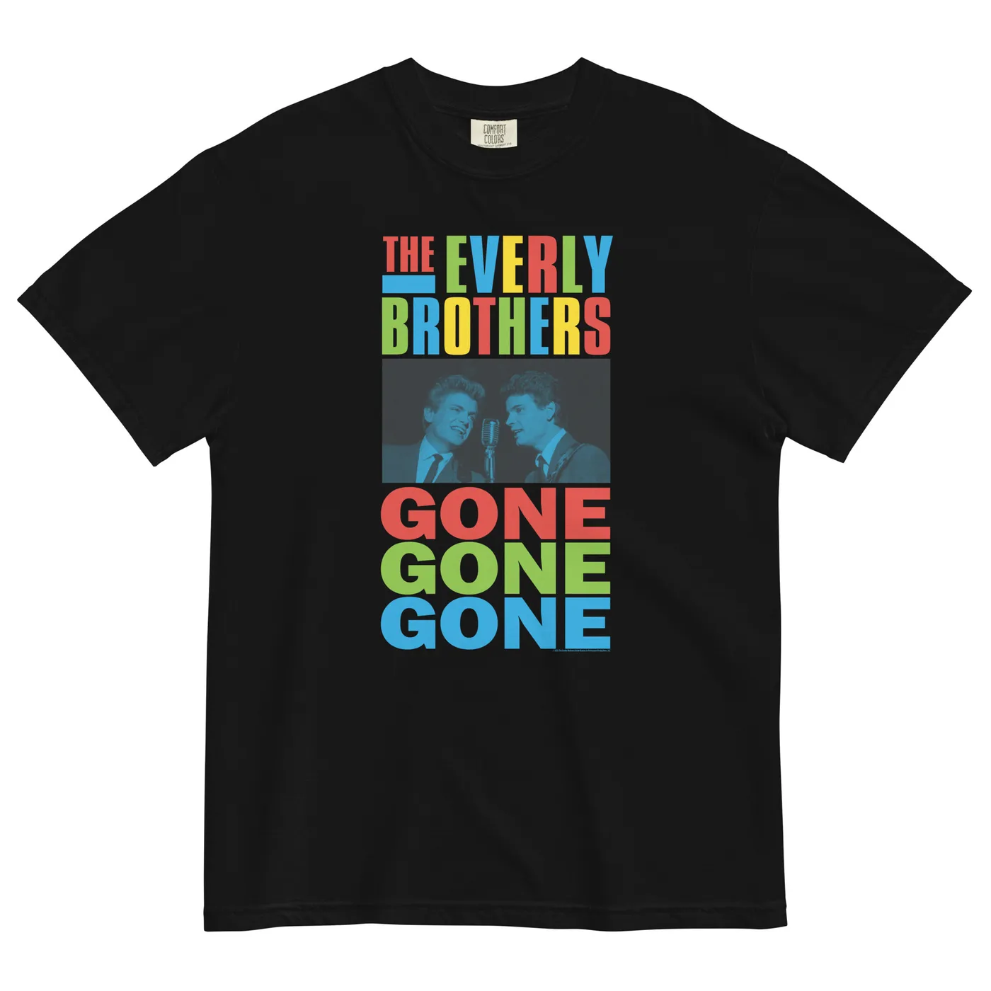 The Everly Brothers Gone, Gone, Gone Colorblock T-Shirt