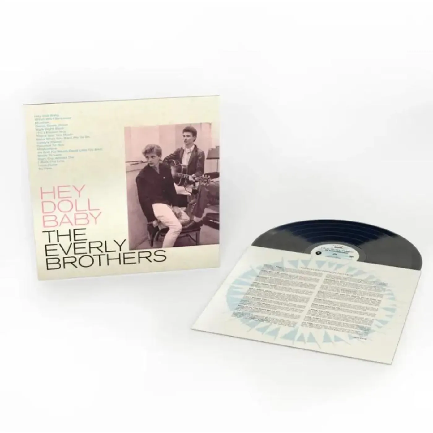 "The Everly Brothers" Remastered Hey Doll Baby Black Vinyl