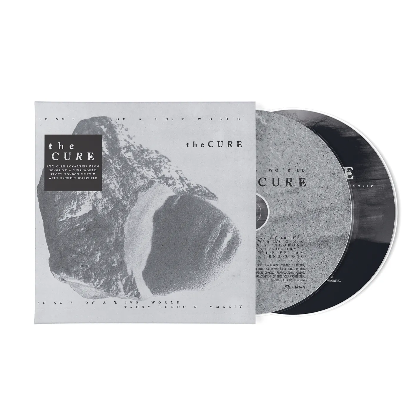 The Cure SONGS OF A LOST WORLD + SONGS OF A LIVE WORLD : TROXY LONDON MMXXIV 2 CD