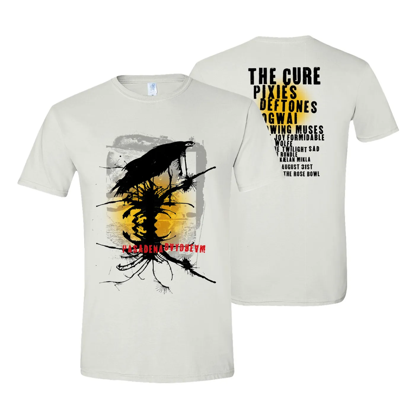 The Cure Pasadena Daydream White T-Shirt