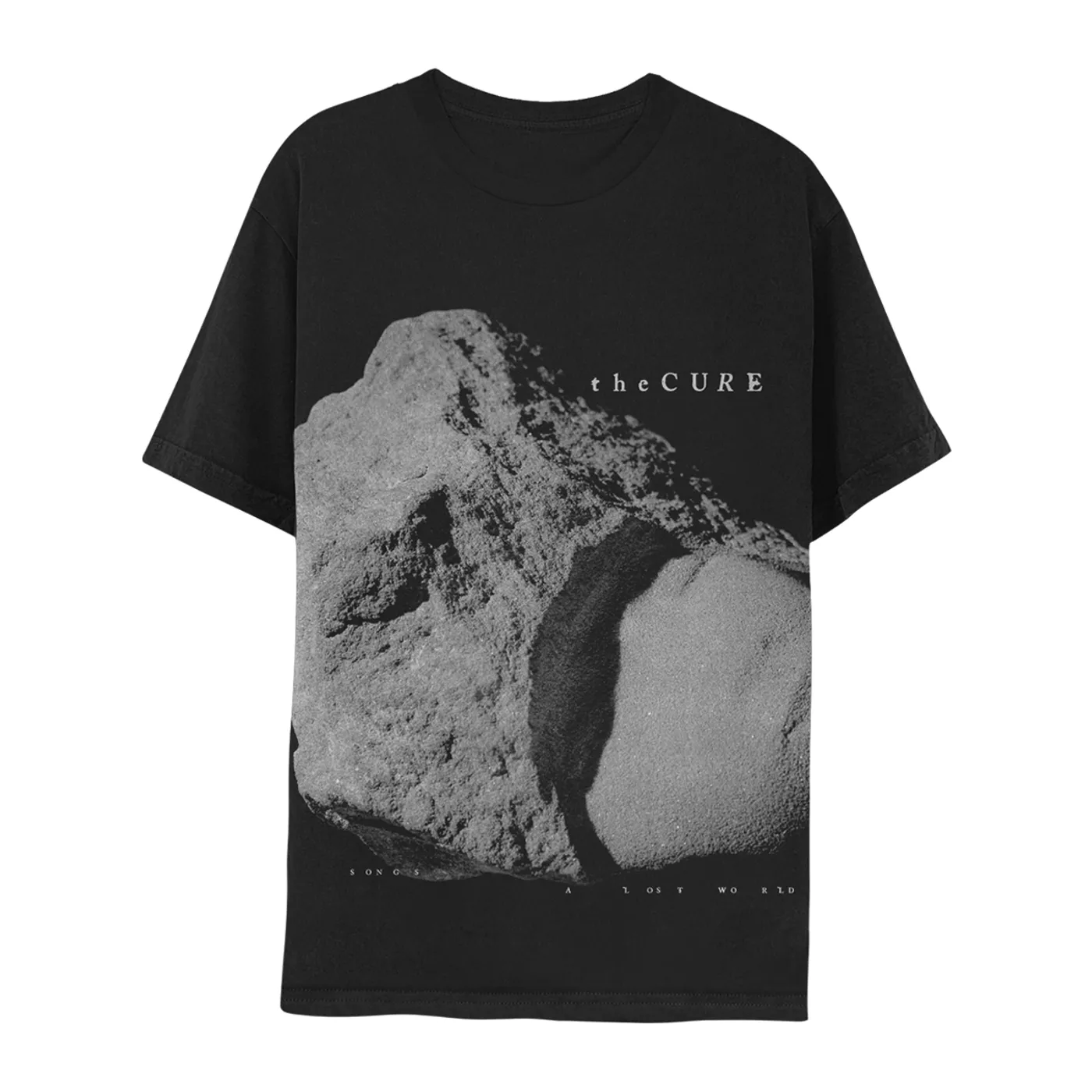 The Cure SONGS OF A LOST WORLD BLACK ALL OVER CREW TEE