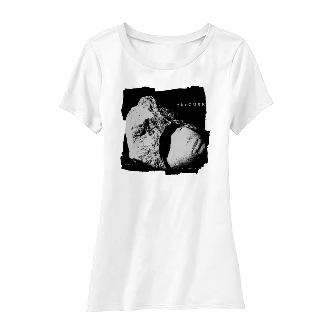 The Cure SONGS OF A LOST WORLD WOMENS WHITE TEE
