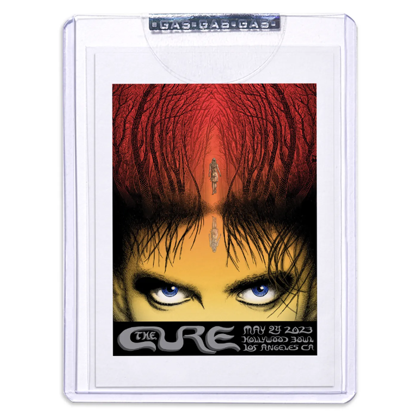 GAS The Cure May 24, 2023, Los Angeles, CA Trading Card by Emek