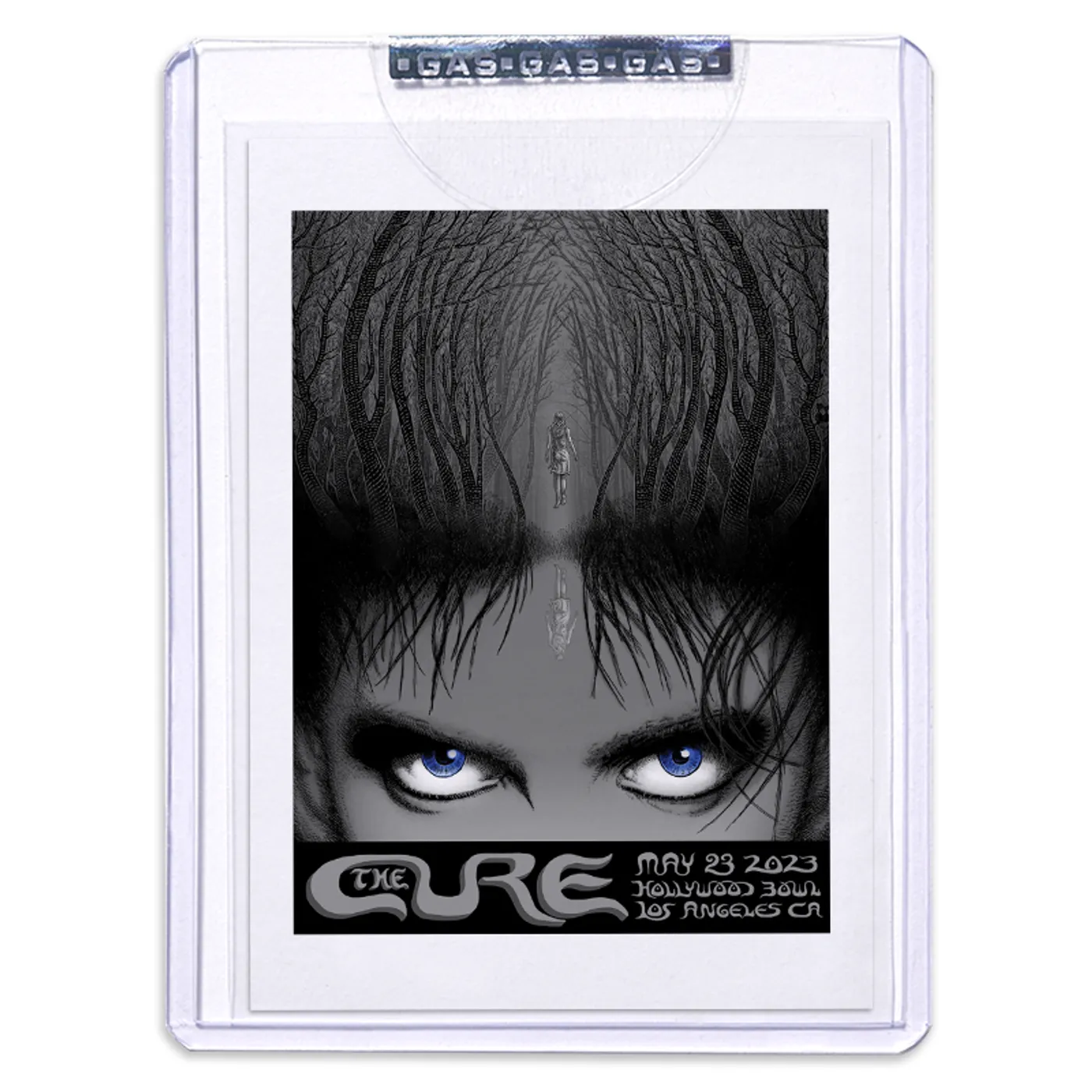 GAS The Cure May 23, 2023, Los Angeles, CA 2nd Edition Trading Card by Emek