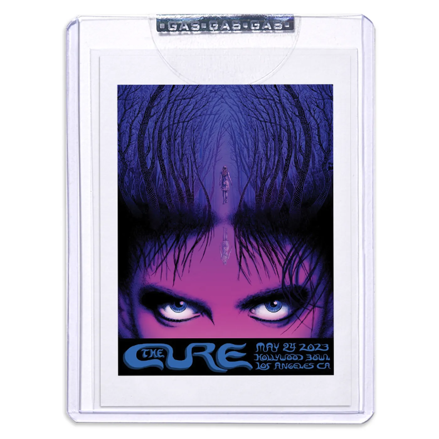 GAS The Cure May 24, 2023, Los Angeles, CA 2nd Edition Trading Card by Emek