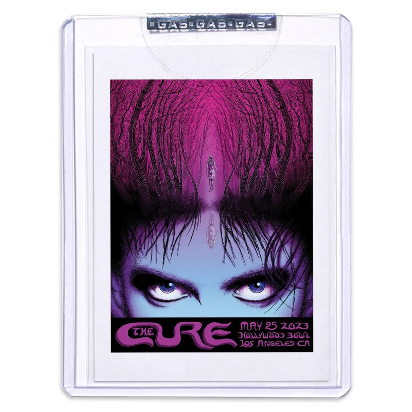 GAS The Cure May 25, 2023, Los Angeles, CA 2nd Edition Trading Card by Emek