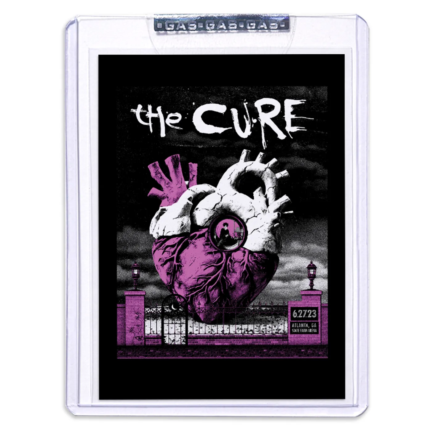 GAS The Cure June 27, 2023, Atlanta, GA 2nd Edition Trading Card Illustrated by Christopher Everhart