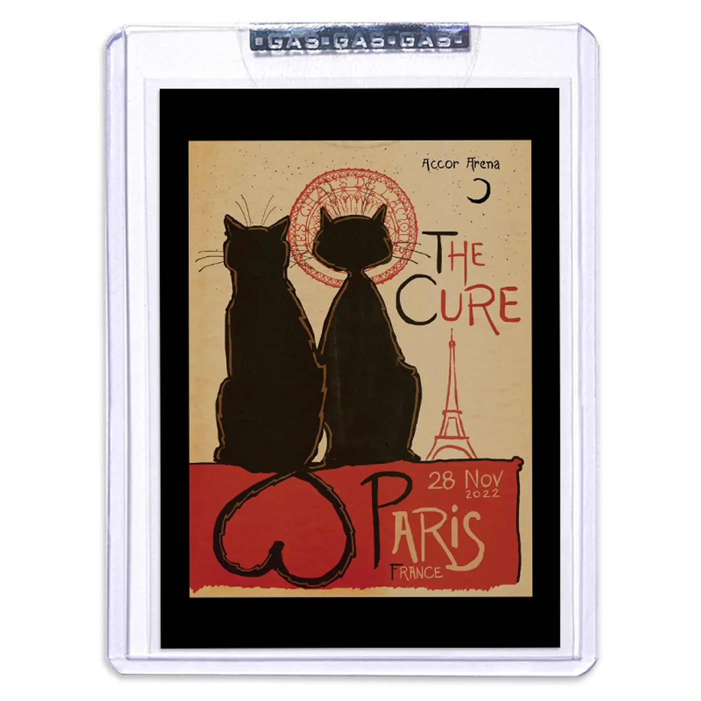 GAS The Cure November 28, 2022, Paris, France Trading Card by Arian Buhler